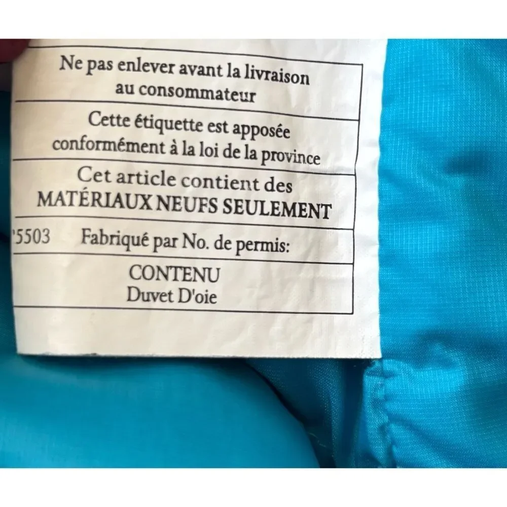 Patagonia Down Sweater Jacket in Robins Egg Blue Size S ~ Excellent